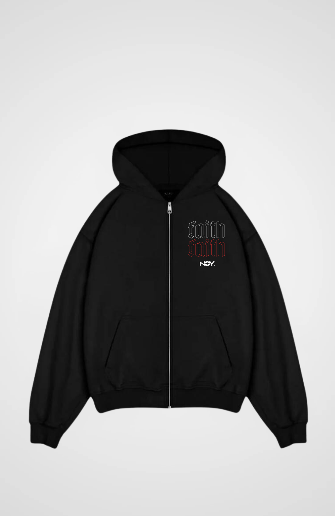 FAITH -  Zipper Oversize